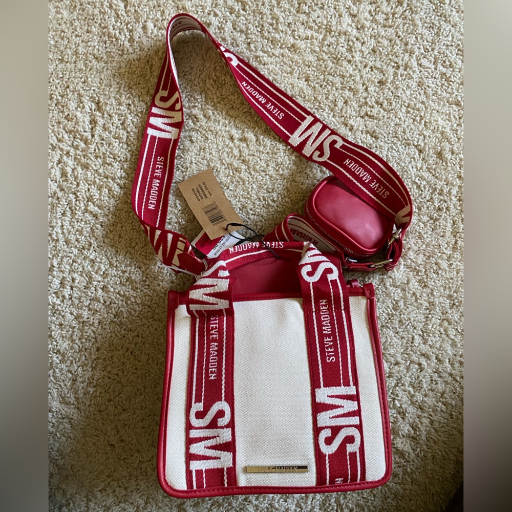 NWT Steve Madden Bwebber Convertible Tote Bag